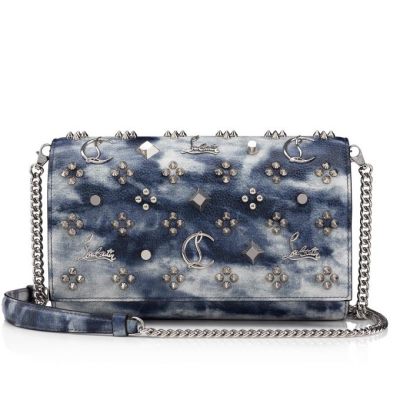 Bolsas Paloma Clutch Christian Louboutin Mujer - Multicolor/Plateados - 1210631W222